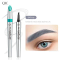 Waterproof Eyebrow Pencil With 4 Point Tip